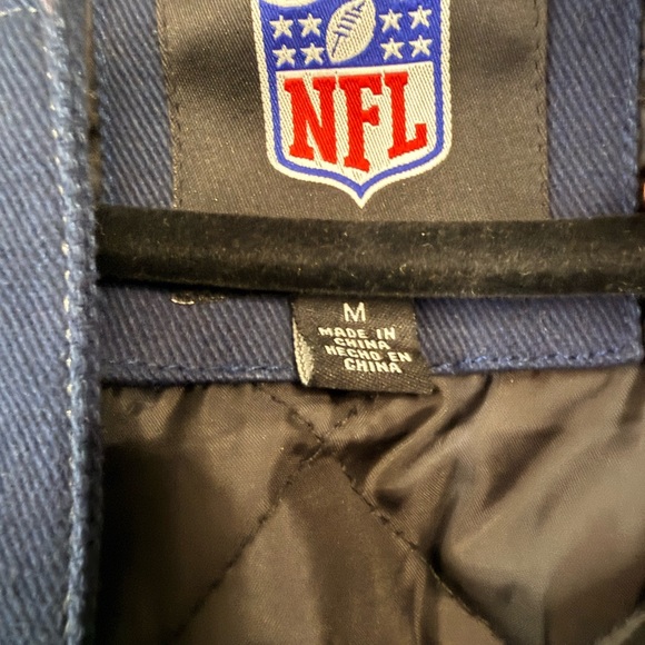 NFL Seahawks Medium Jacket - Green and Navy - Picture 5 of 6